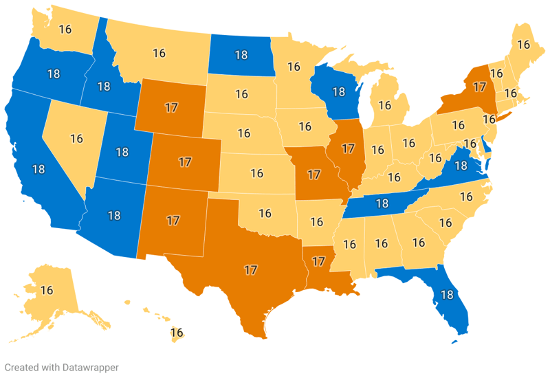 Age Of Consent By State