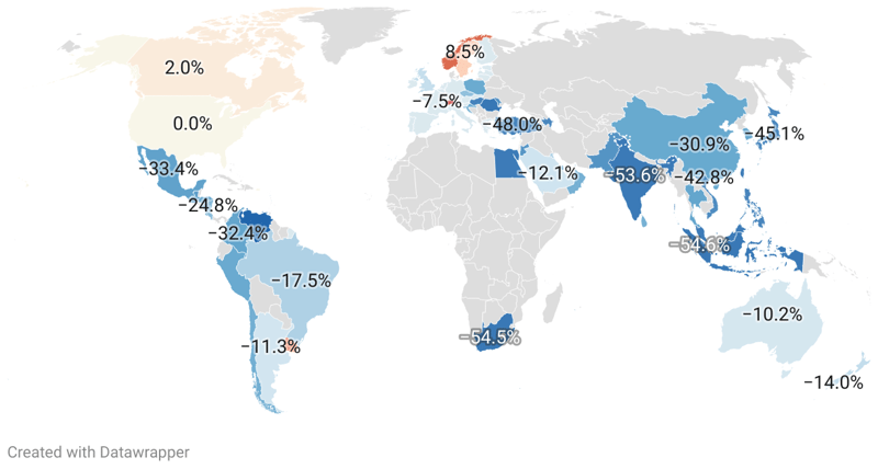 Big Mac Index by Country