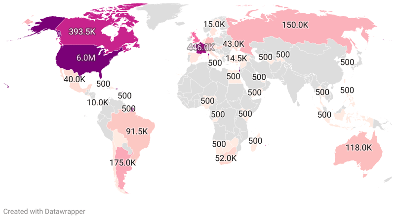 Jewish Population By Country