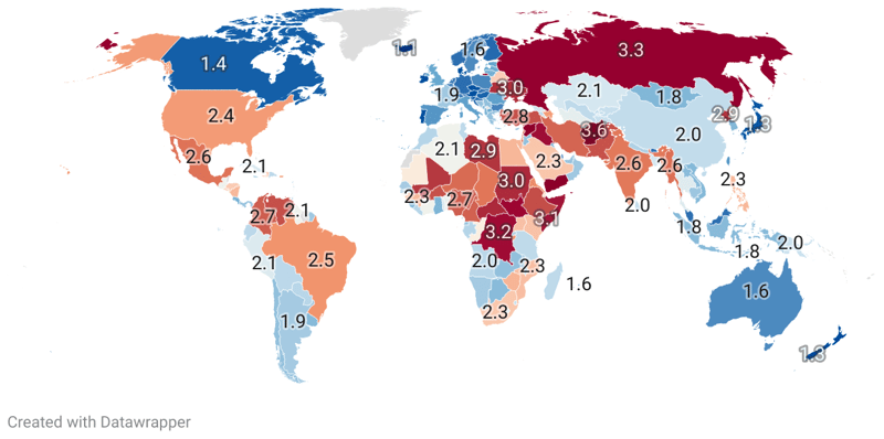 Most Peaceful Countries