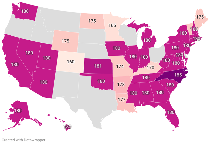 Number Of Days In School Year By State