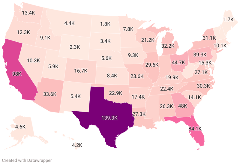 Prison Population By State