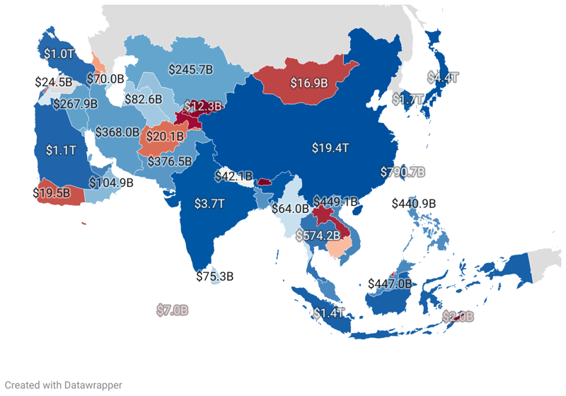 Richest Asian Countries