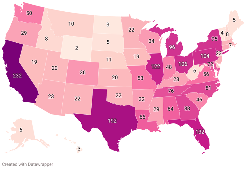 School Shootings By State