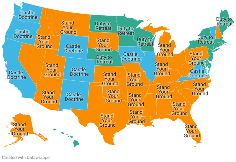 Stand Your Ground States