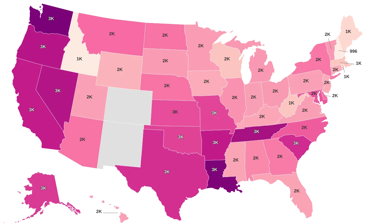 Crime Rate By State