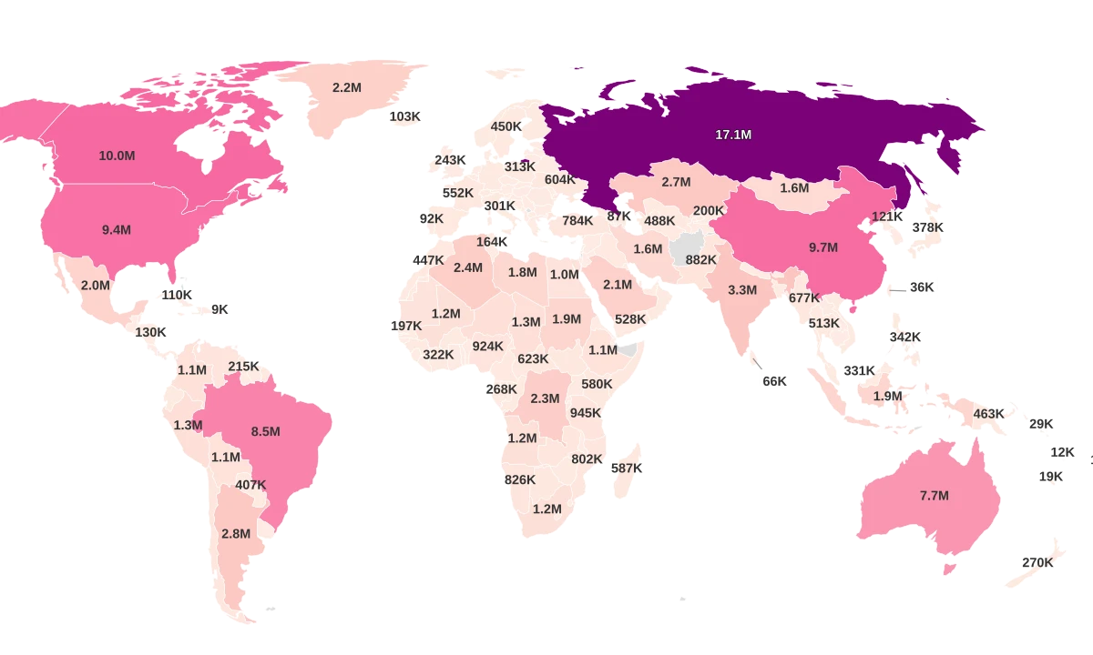 Map visualization