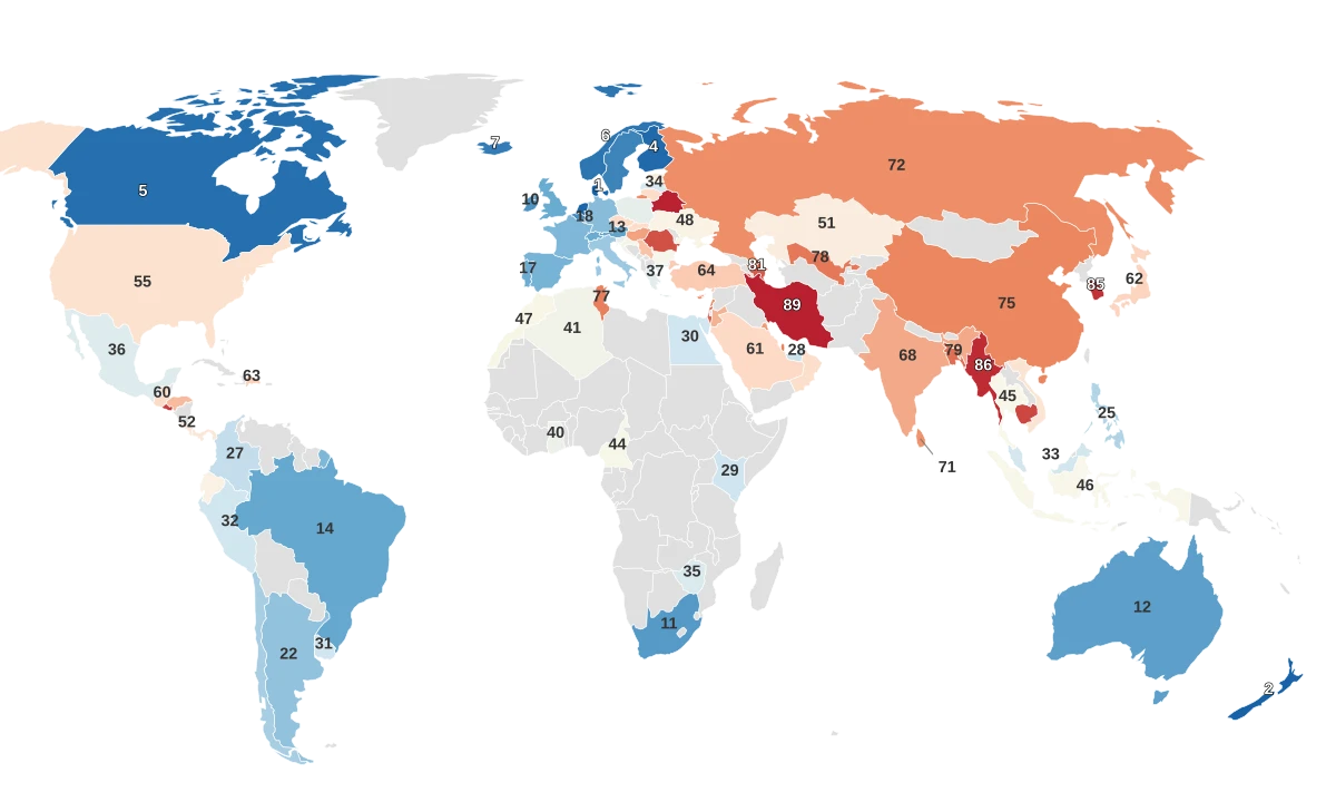 Map visualization