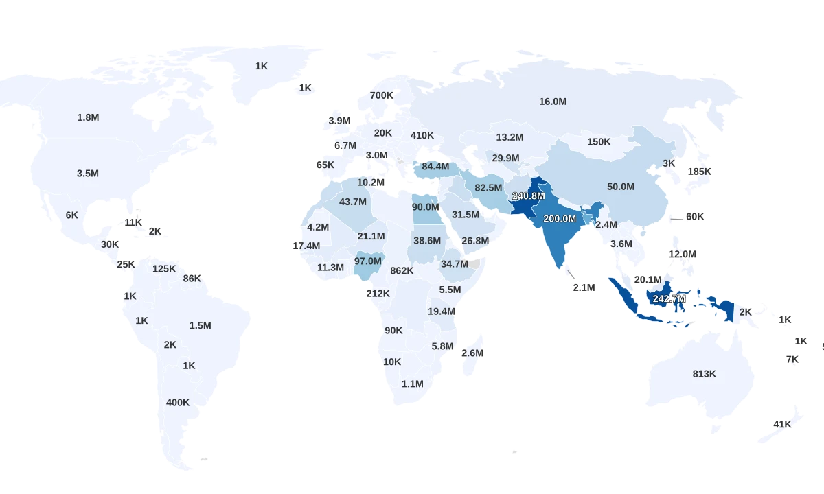 Map visualization