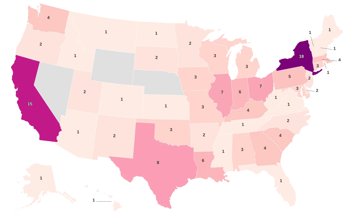 Serial Killers By State