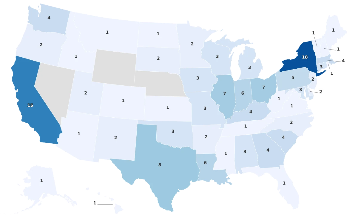 Serial Killers By State
